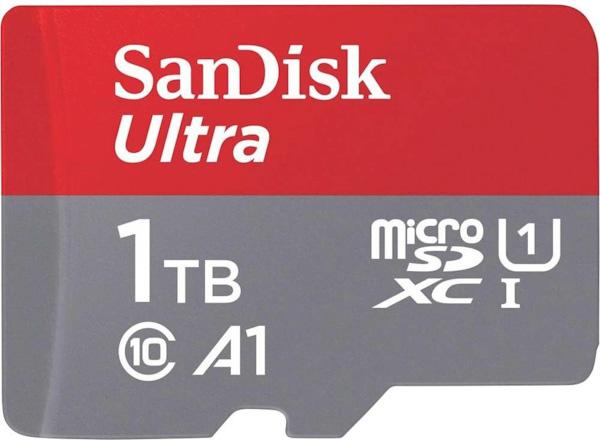 SanDisk Ultra/ micro SDXC/ 1TB/ 150MBps/ UHS-I U1 / Class 10/ + Adaptér