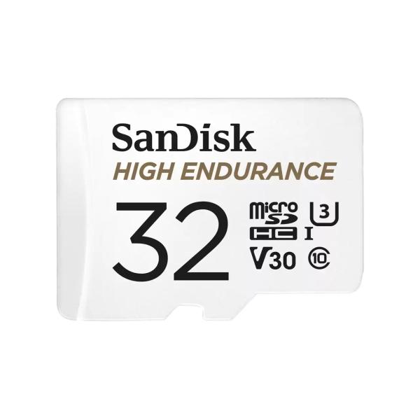 SanDisk High Endurance/ micro SDHC/ 32GB/ 100MBps/ UHS-I U3/ Class 10/ + Adaptér