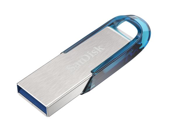 SanDisk Ultra Flair/ 32GB/ 150MBps/ USB 3.0/ USB-A/ Modrá