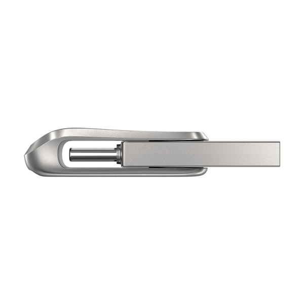 SanDisk Ultra Dual Drive Luxe/ 128GB/ USB 3.1/ USB-A + USB-C/ Strieborná 