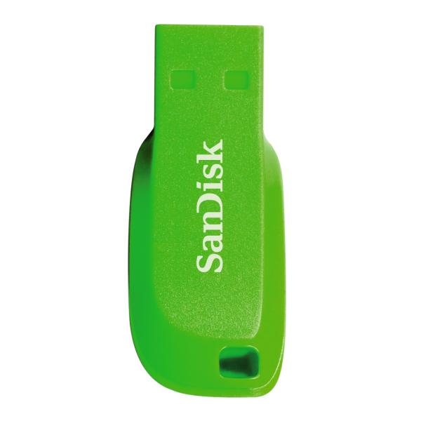 SanDisk Cruzer Blade/ 16GB/ USB 2.0/ USB-A/ Zelená