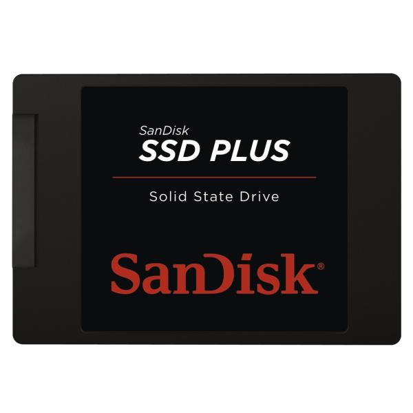 Sandisk Plus/ 240GB/ SSD/ 2.5"/ SATA/ Černá/ 3R