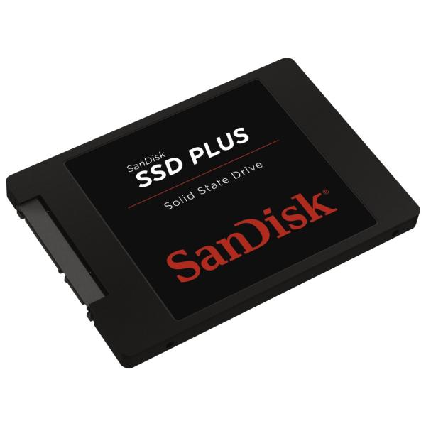 Sandisk Plus/ 240GB/ SSD/ 2.5"/ SATA/ Čierna/ 3R 