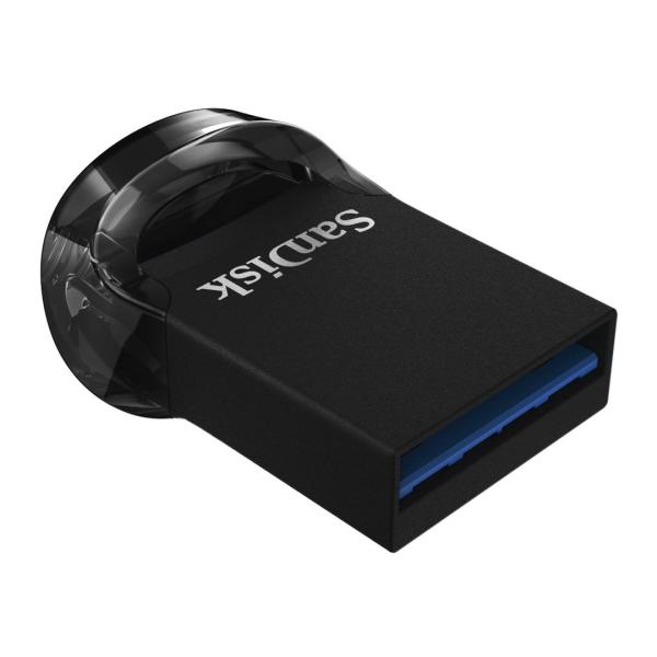 SanDisk Ultra Fit/ 512GB/ 130MBps/ USB 3.1/ USB-A/ Černá 