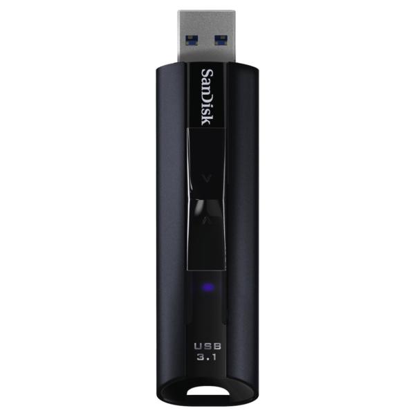SanDisk Extreme PRO/ 128GB/ 420MBps/ USB 3.1/ USB-A/ Čierna