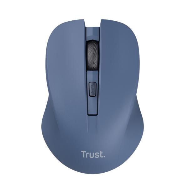 Trust Mydo/ Kancelárska/ Optická/ 1 800 DPI/ Bezdrôtová USB/ Modrá