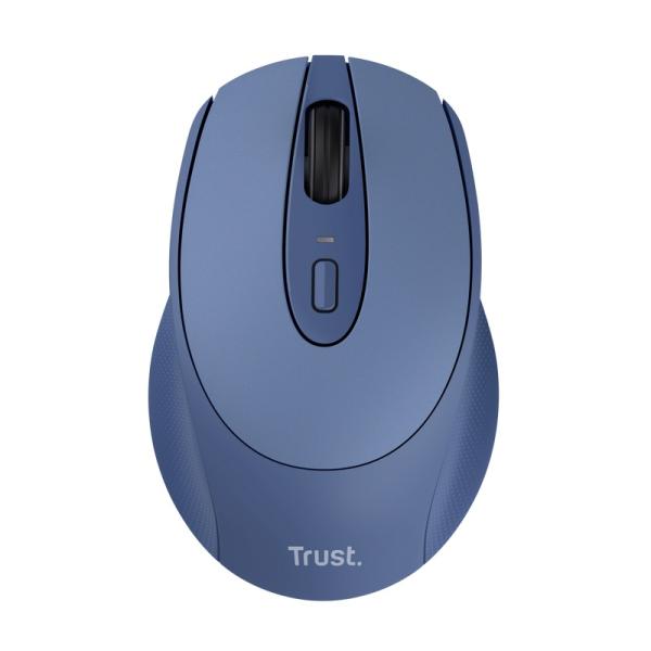 Trust Zaya/ Kancelárska/ Optická/ 1 600 DPI/ Bezdrôtová USB/ Modrá