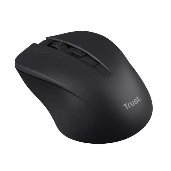 Trust Mydo/ Kancelárska/ Optická/ 1 800 DPI/ Bezdrôtová USB/ Čierna 