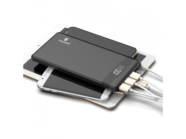 VIKING POWER BANK PN-962PD QC3.0 20000mAh, QUICK CHARGE 3.0, Čierna 
