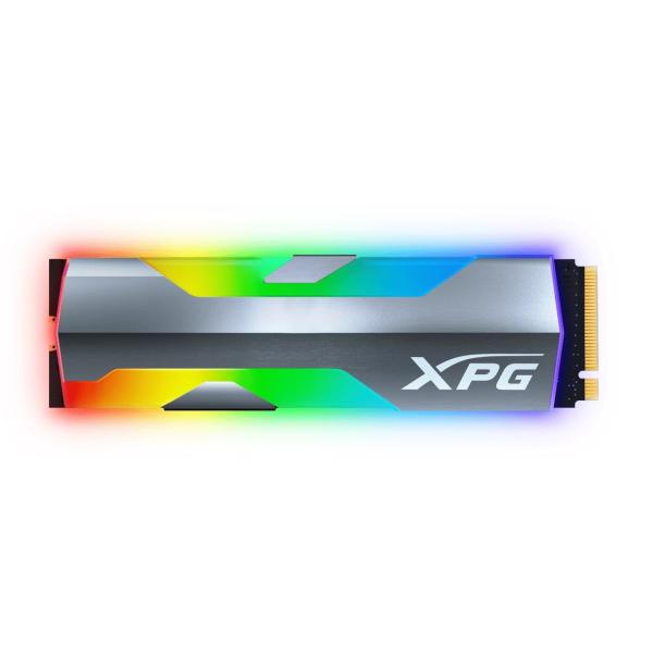 ADATA XPG SPECTRIX S20G/ 1TB/ SSD/ M.2 NVMe/ Strieborná/ Heatsink/ 5R