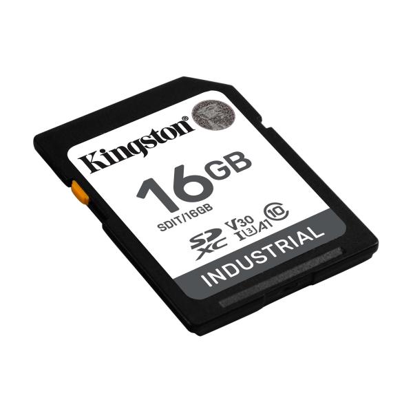 Kingston Industrial/ SDHC/ 16GB/ UHS-I U3 / Class 10 
