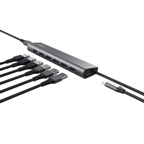 TRUST HALYX 7 PORT USB HUB 