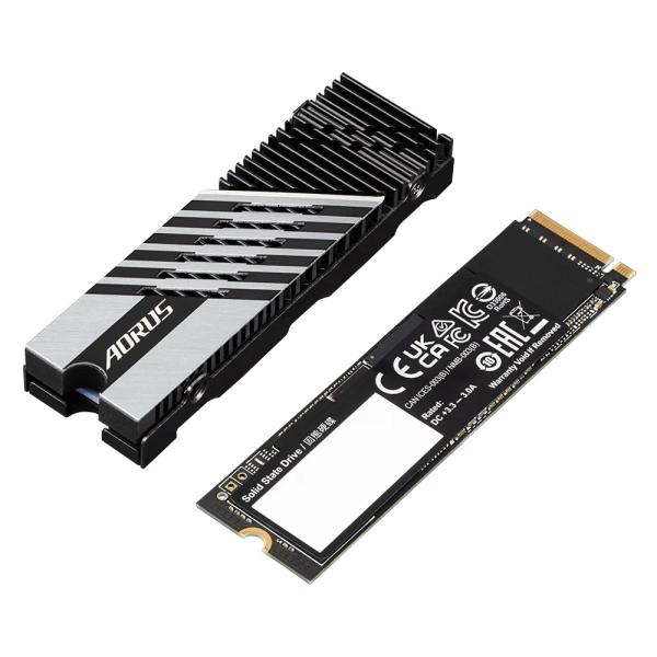 Gigabyte AORUS Gen4 7300/ 2TB/ SSD/ M.2 NVMe/ Černá/ 5R