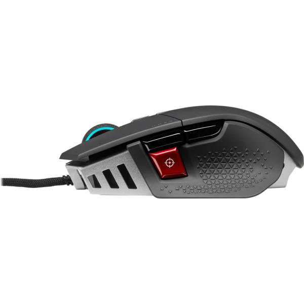 CORSAIR M65 RGB ULTRA/ Herní/ Optická/ Pro praváky/ Drátová USB/ Černá 