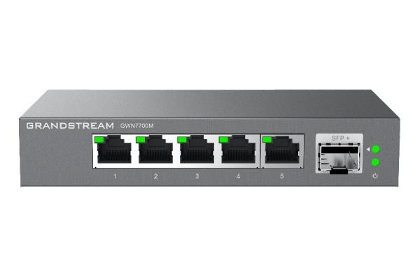 Grandstream GWN7700M Unmanaged Network Switch 5 2, 5 Gb portov / 1 SFP+