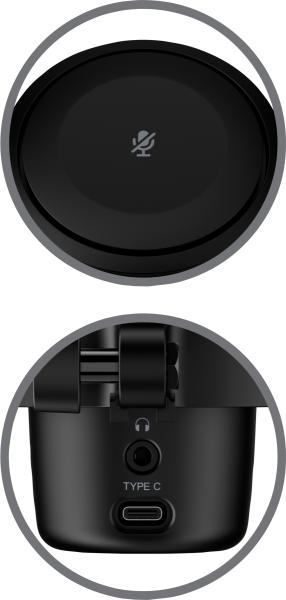 HP HyperX DuoCast - USB mikrofón - RGB 