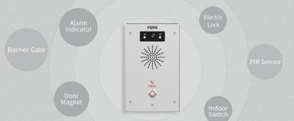 Fanvil i16SV SIP video interkom, 2SIP, 1x konf. hr., 2MPxkamera, H.264, IP65, IK10 