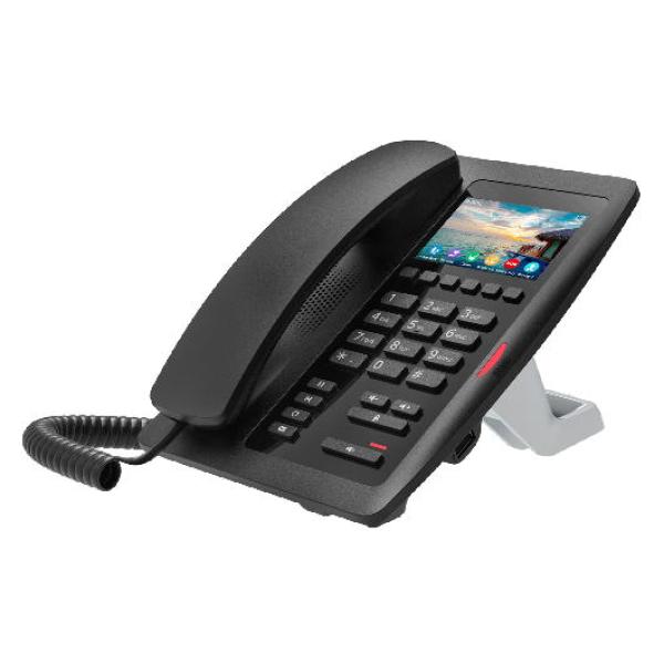 Fanvil H5W hotelový WiFi SIP telefón, 2SIP, 3, 5" bar. displ., 6 progr. hr., USB, PoE 