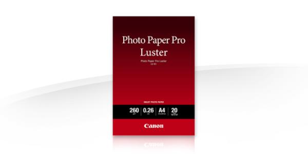 Canon LU-101, A4 fotopapier, 20 ks, 260g/ m