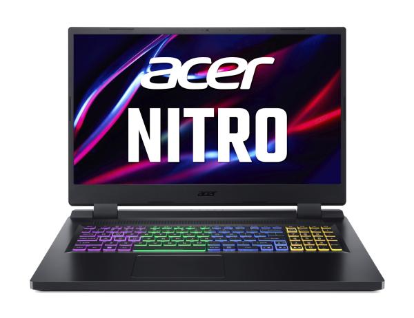 Acer NITRO 5/ AN517-55/ i9-12900H/ 17, 3"/ QHD/ 32GB/ 1TB SSD/ RTX 4060/ W11H/ Black/ 2R