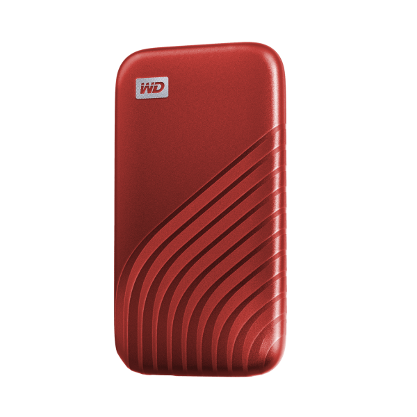 WD My Passport/ 2TB/ SSD/ Externý/ 2.5"/ Červená/ 5R 
