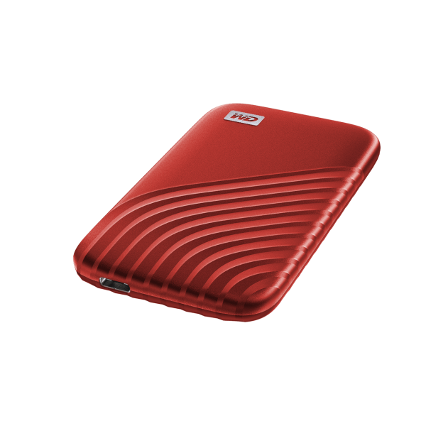 WD My Passport/ 2TB/ SSD/ Externý/ 2.5"/ Červená/ 5R 