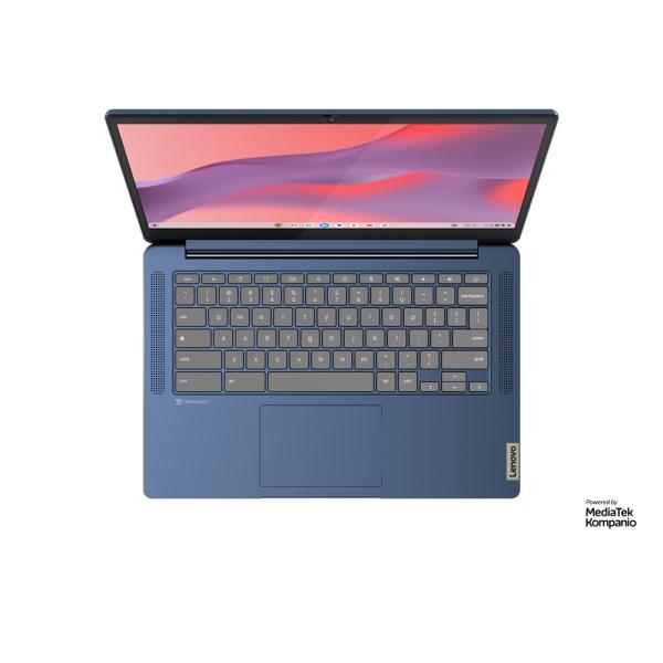 Lenovo IdeaPad/ Slim 3 14M868/ MTK-520/ 14"/ FHD/ T/ 8GB/ 128GB eMMC/ Mali-G52/ Chrome/ Blue/ 2R 