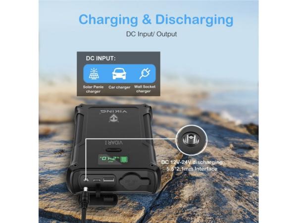 Viking outdoorová powerbanka VIDAR I,  36000 mAh 