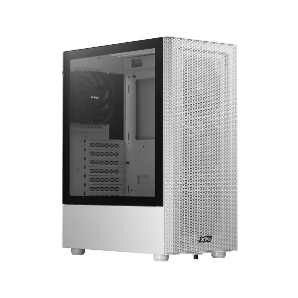 Adata XPG VALOR MESH/ Midi Tower/ Transpar./ Biela 