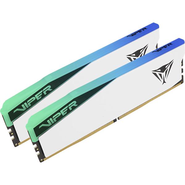 Patriot Viper Elite 5/ DDR5/ 32GB/ 6200MHz/ CL42/ 2x16GB/ RGB/ White
