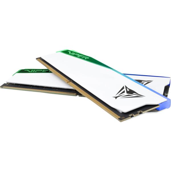 Patriot Viper Elite 5/ DDR5/ 64GB/ 6200MHz/ CL42/ 2x32GB/ RGB/ White 