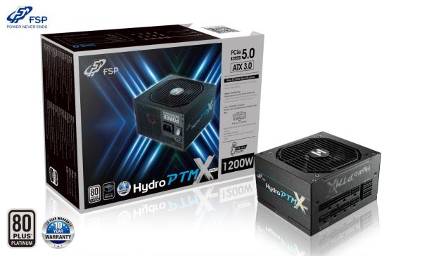 FSP HYDRO PTM X PRO 1200/ 1200W/ ATX 3.0/ 80PLUS Platinum/ Modular/ Retail