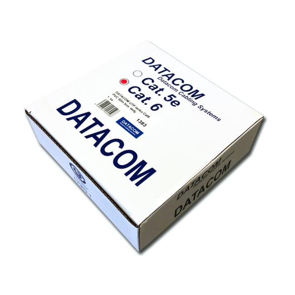 DATACOM UTP flex, Cat6 PVC, šedý, 50m, lanko 