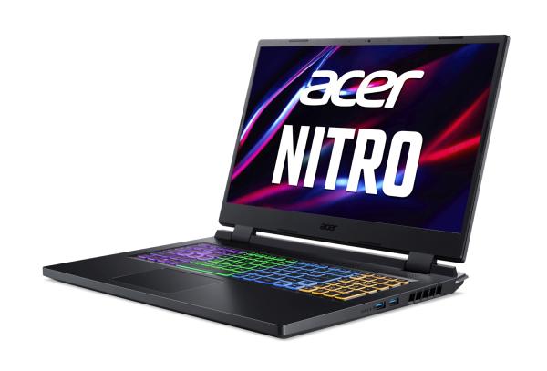 Acer NITRO 5/ AN517-55/ i5-12450H/ 17, 3"/ FHD/ 16GB/ 1TB SSD/ RTX 4050/ W11H/ Black/ 2R 