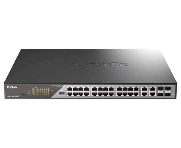 D-Link DSS-200G-28MPP/ E 28-Port Gigabit Ethernet PoE++ Surveillance Switches