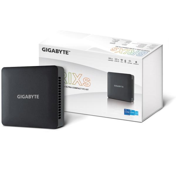Gigabyte Brix/ GB-BRi7H-1355/ Small/ i7-1355U/ bez RAM/ Iris Xe/ bez OS/ 3R 