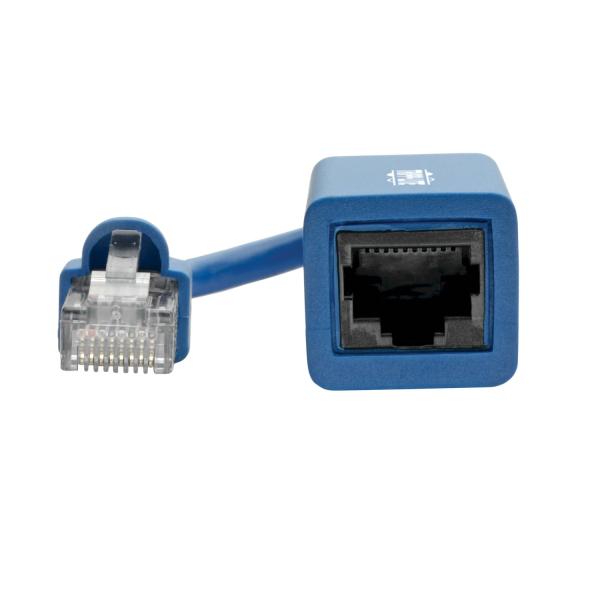 Adaptér Ethernet Cable / Cisco Console Rollover Cable (RJ45 Samec/ Samice), modrá, 12.7cm 
