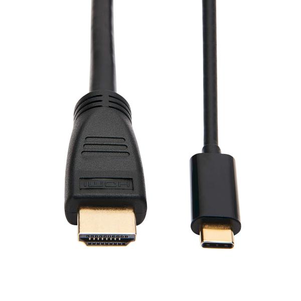 Tripplite Adaptér USB-C / HDMI (Samec/ Samec), 4K 60Hz, 4:4:4, HDCP 2.2, černá, 0.9m