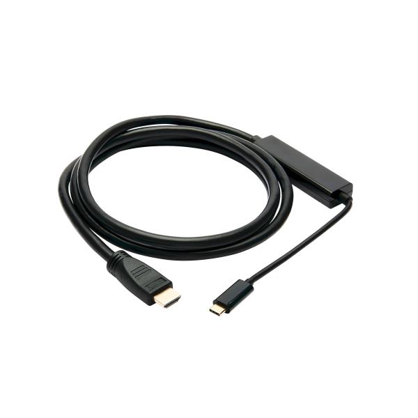 Tripplite Adaptér USB-C/ HDMI (Samec/ Samec), 4K 60Hz, 4:4:4, HDCP 2.2, čierna, 1.8m 