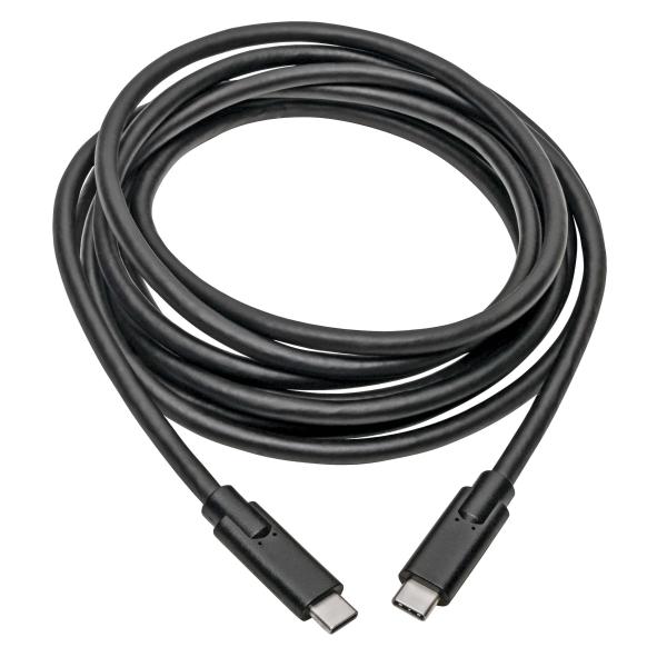 Tripplite Kábel USB-C (Samec/ Samec), USB 3.1, Gen 1 (5Gb/ s), kompatibilný Thunderbolt 3, 3.05m 