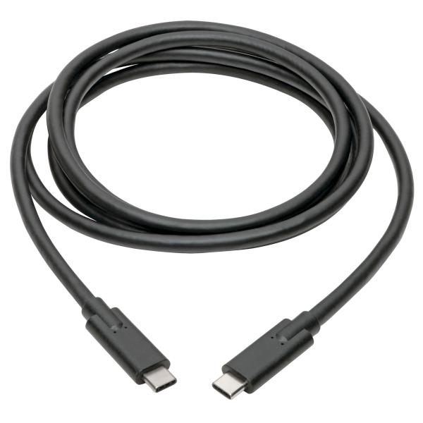 Tripplite Kabel USB-C (Samec/ Samec), USB 3.1, Gen 1 (5Gb/ s), 5A, kompatibilní Thunderbolt 3, 1.83m 