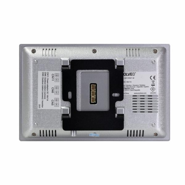 EVOLVEO DoorPhone AP1-2, drôtový videotelefón s aplikáciou, biely 