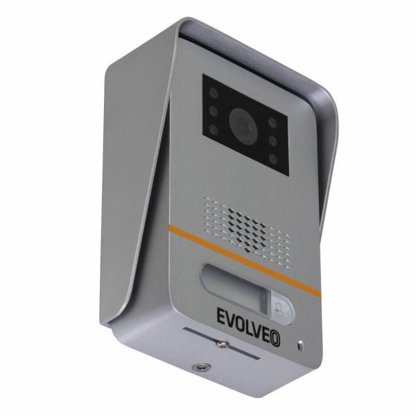 EVOLVEO DoorPhone AP1-2, drôtový videotelefón s aplikáciou, biely 