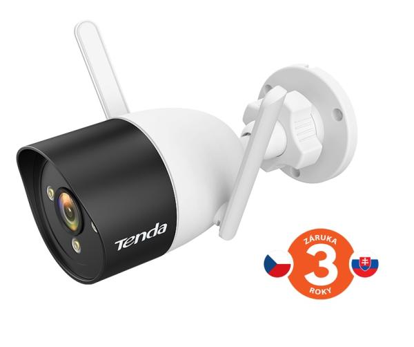 Tenda RT3 - Vonkajšie IP66 Wi-Fi FullHD kamera, nočné LED, dvojcestné audio, detekcia pohybu, CZ app