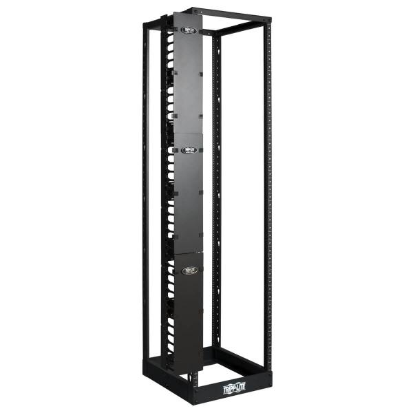Tripplite Káblový manažér vert. SmartRack6"(15.24cm), káblový kanál s výrezmi pre káble a krytom