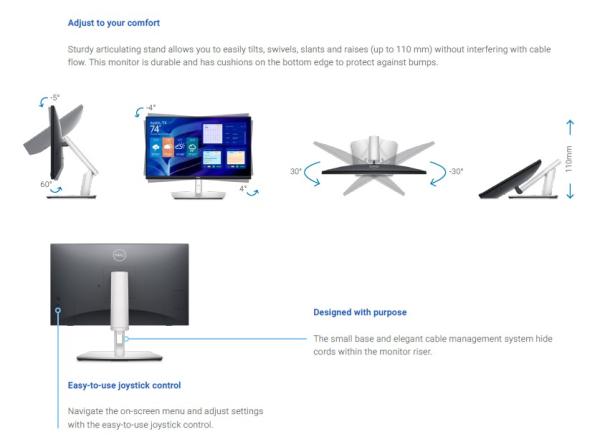 24" LCD Dell P2424HT Touch 5ms/ 16:9/ mat/ USB-C/ repr 