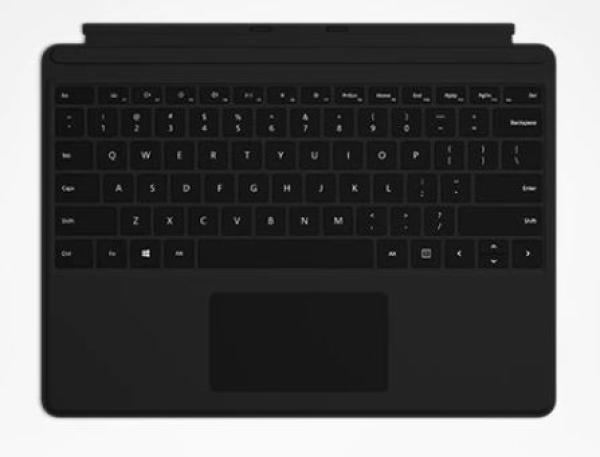 Microsoft Surface Pro X/ 8/ 9 Keyboard (Black), CZ&SK (potisk)