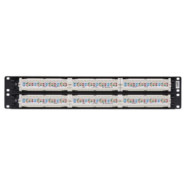 Tripplite Patch panel pro montáž do racku 2U, 48x Cat6/ Cat5 568B, RJ45 Ethernet 