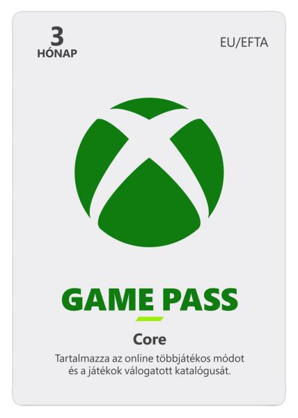 ESD XBOX - Game Pass Core - předplatné na 3 měsíce (EuroZone) 