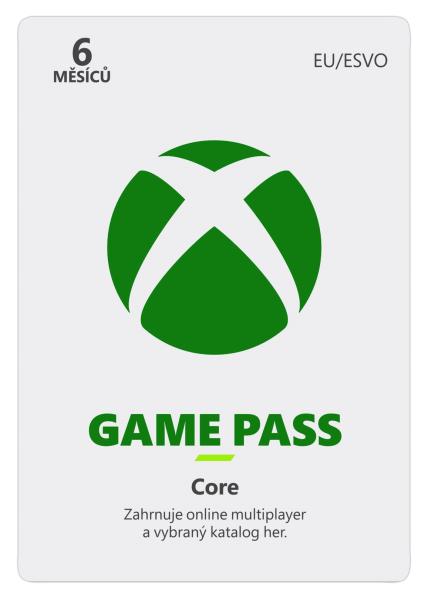 ESD XBOX - Game Pass Core - předplatné na 6 měsíců (EuroZone) 